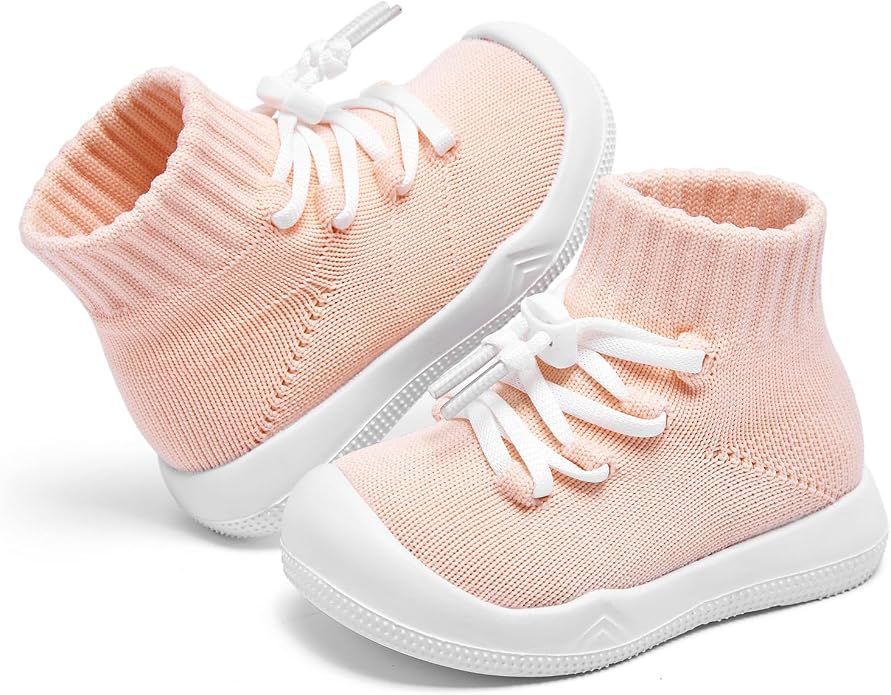 Baby Non Slip Socks Shoes Boys Girls Soft Slip On Sneakers Protection Toe - Image 7