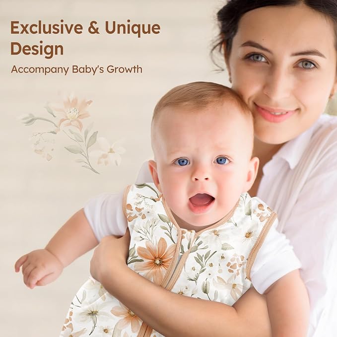 Baby Sleep Sack 18-24 Months 100% Cotton Lightweight 0.5 TOG Wearable Blanket - Image 6