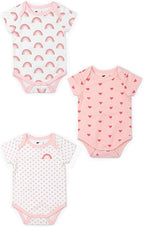 MONICA + ANDY Baby Organic Short Sleeve Jack + Jill Bodysuit by monicaandy