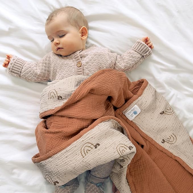 lulumoon Muslin Baby Blanket - Image 2