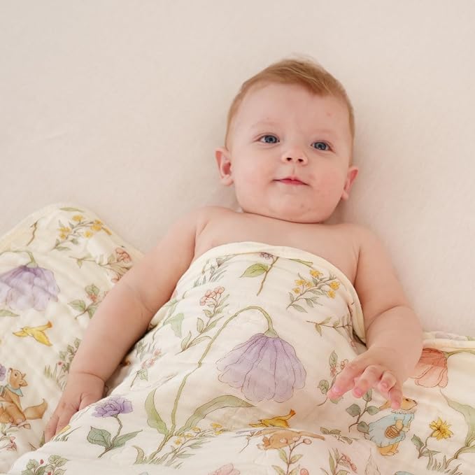 Ultra-Soft Muslin Baby Blanket - Image 2