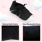 Baby Girl&Boy Toddler First Walking Shoes 6-12 Months Size 3 Black Barefoot - Image 4