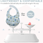 BPA-Free Silicone Baby Bibs - Image 3