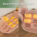 Haakaa Silicone Nibble Freezer Tray -Breastmilk Teething Popsicle Mold - Image 5