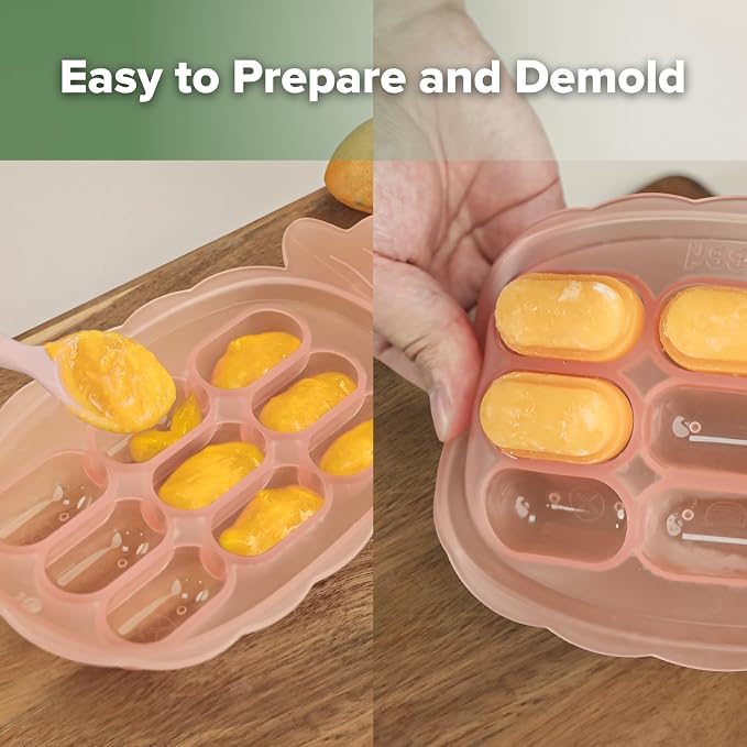 Haakaa Silicone Nibble Freezer Tray -Breastmilk Teething Popsicle Mold - Image 5