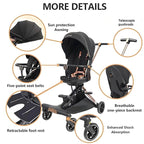 Lightweight Folding Stroller Wagon - Image 6