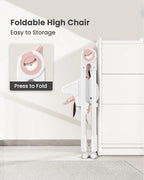 Foldable High Chair with Soft Cushion, High Chairs - Image 4
