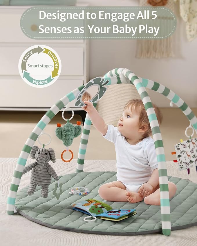 Blissful Diary Baby Play Gym Mat, Play Mat Activity Mat - Image 2