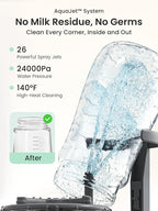 Grownsy EaseClean Bottle Washer Pro | All-in-One Bottle Washer and Sterilizer - Image 3
