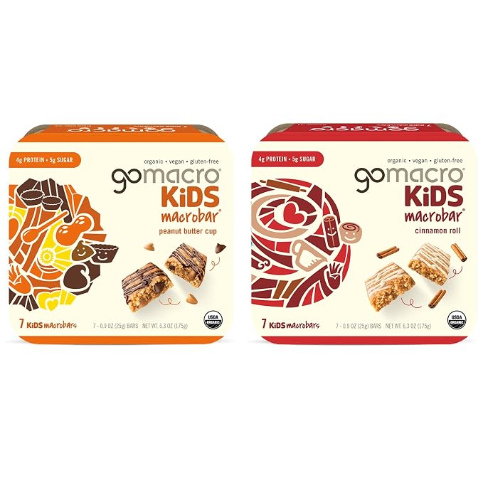 GoMacro MacroBar Organic Vegan Protein Bars by GoMacro