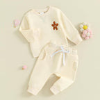 Fernvia Toddler Baby Girl Clothes 3 6 9 12 18 24 Months Fall Outfits Solid Long - Image 2