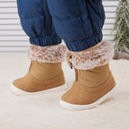 BMCiTYBM Baby Boy Girl Snow Boots Waterproof Winter Warm Booties Nonslip - Image 2