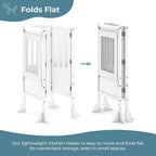Guidecraft Kitchen Helper® Toddler Tower Step Stool - Image 8