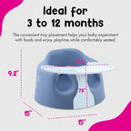 Bumbo Baby Floor Seat, Portable Infant Sit Up Activity & Eating Chair - Image 3