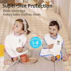 Bibs, Extra large bibs for Toddlers, Towel Bibs, Waterproof and super absorbent. - Image 3