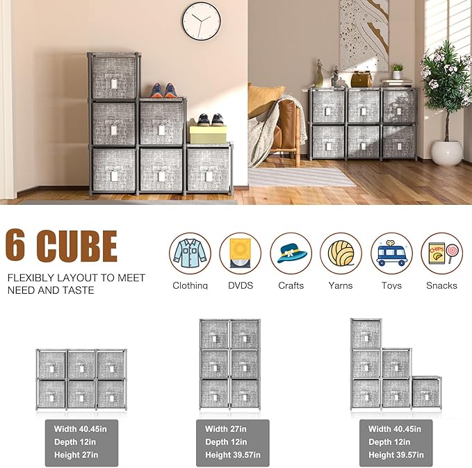 Cube Storage Organizer Shelf - Image 5
