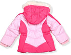Arctic Quest Little Girls Bib Snow Pants and Ski Jacket Water-Resistant Snowsuit - Image 5