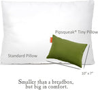 Pipsqueak Small | Tiny | Mini Pillow - 11in x 7in x 2.5in - Machine Washable - - Image 4