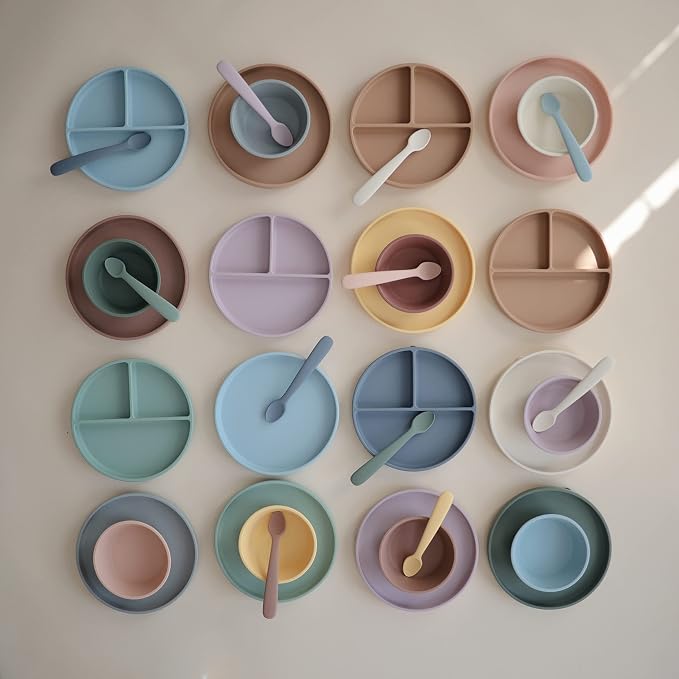 mushie Silicone Suction Plate | BPA-Free Non-Slip Design - Image 7