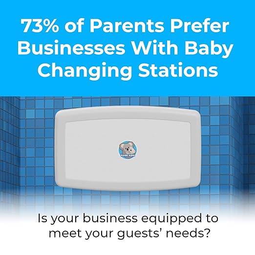 Koala Kare Surface-Mounted Horizontal Baby Changing Station, Model KB300-05 - Image 2