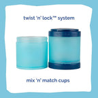 Whiskware Disney Princess Cinderella, Stackable Snack Containers - Image 3