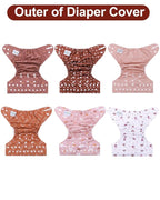 babygoal Cloth Diaper Covers 6 Pack - Image 8
