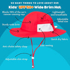 SwimZip Wide Brim Sun Hat | UPF 50+ Protection - Image 3