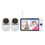VTech VM919-2HD Baby Monitor, 2 Cameras, 360 Panoramic Viewing, 110 Wide-Angle by VTechBabyMonitors