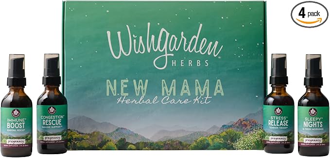 WishGarden Herbs Pregnancy Essentials Kit w/Gift Box by WishGarden