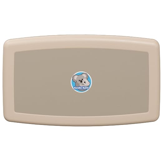 Koala Kare Surface-Mounted Horizontal Baby Changing Station, Model KB300-00 by KoalaKare
