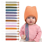 Personalized Bohemian Pacifier Clip Embroidered by GELLEDI