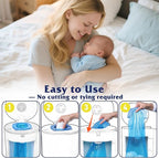 Diaper Pail Refill Bags 40 Pack, Compatible - Image 6