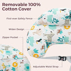 Momcozy Pioneering Safety Fence Nursing Pillow - Image 8