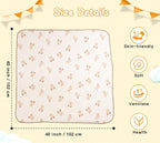 Baby Blanket Double Layer Cotton 40 x 40 Soft Receiving Blanket - Image 5