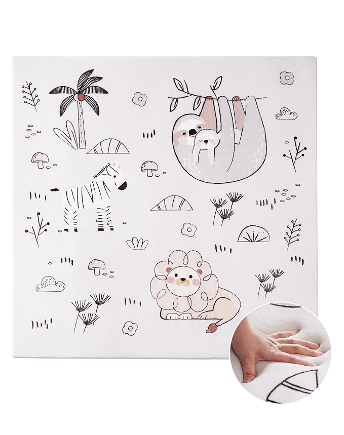 ROBUD Baby Play Mat, Baby Floor Play Mat, 50×50in Kids Play Mat - Image 2