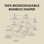ECO BOOM Diapers, Viscose from Bamboo Diapers, Natural Soft Disposable Nappies - Image 6