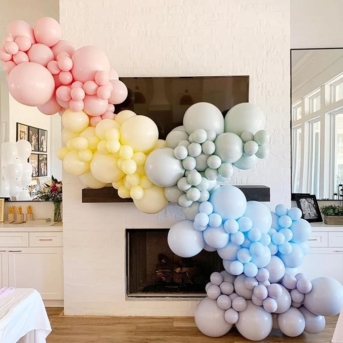 95pack Pastel Balloons Different Size 18/12/10/5 Inch Pastel Balloon Garland - Image 6