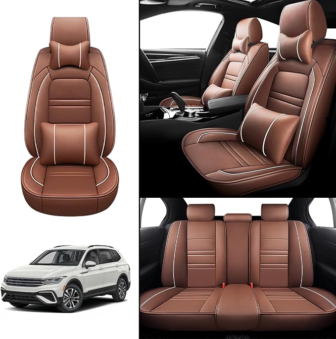 Car Seat Covers for VW Car tiguan 2009-2025 | 5-Seats Seat Covers, Waterproof - Image 2