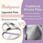 Stainless Steel Baby Plate - Image 2