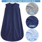 3 Pack Baby Sleep Sack 12-18 Months 100% Rayon Cotton Baby Sleeping Bag 2-Way - Image 4
