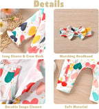 Aalizzwell Baby Girls Romper Outfit Fall Winter Clothes - Image 4