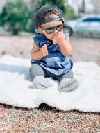 BapronBaby Minimalist Navy Blue Bapron - Image 6