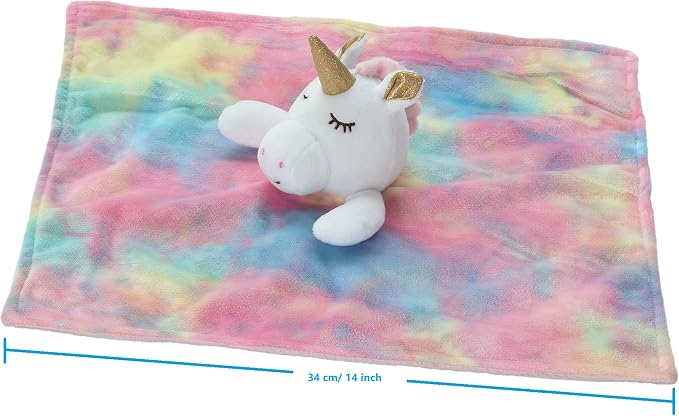 CREVENT Cozy Plush Baby Security Blanket, Loveys - Image 5