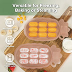 Haakaa Silicone Nibble Freezer Tray -Breastmilk Teething Popsicle Mold - Image 3