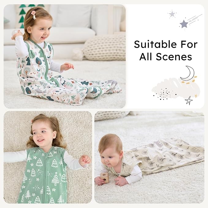 Baby Sleep Sack 18-24 months, 100% Cotton Sleeping Sack - Image 7