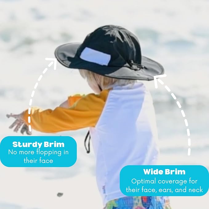 SwimZip Wide Brim Sun Hat | UPF 50+ Protection - Image 8