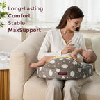 Momcozy Innovative Safety Fence Nursing Pillow - Image 6
