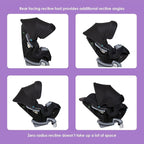 Baby Trend Cover Me™ 4-in-1 Convertible Car Seat, Dark Moon - Image 6