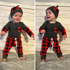 Aalizzwell Newborn Infant Baby Boys Fall Winter Outfit - Image 2