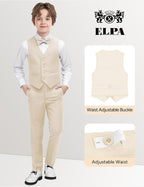 ELPA ELPA Boys' Formal Suit Set, - Image 3